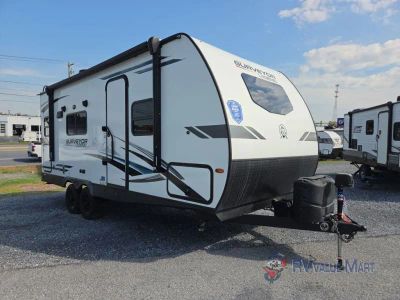 2022 Forest River RV Surveyor Legend — rear three-quarter view