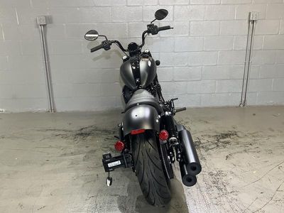 2025 Indian Motorcycle Chief Bobber Dark Horse Black Smoke — detail view