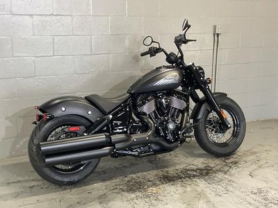 2025 Indian Motorcycle Chief Bobber Dark Horse Black Smoke — photo 12 view