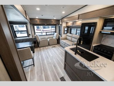 2026 Keystone RV Cougar Half-Ton — rear three-quarter view