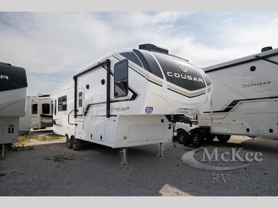 2026 Keystone RV Cougar Half-Ton — front three-quarter view