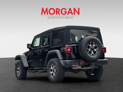 2022 Jeep Wrangler — rear three-quarter view