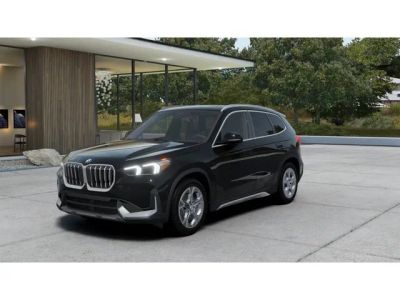 2026 BMW X1 xDrive28i xDrive28i in Jet Black — front three-quarter view