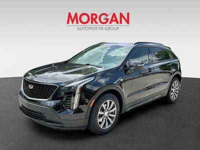 2023 Cadillac XT4 — rear three-quarter view