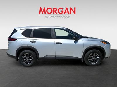 2025 Nissan Rogue — rear three-quarter view