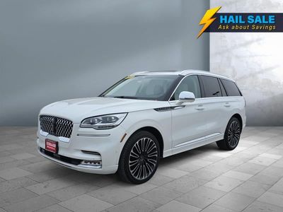 2020 Lincoln Aviator — front three-quarter view