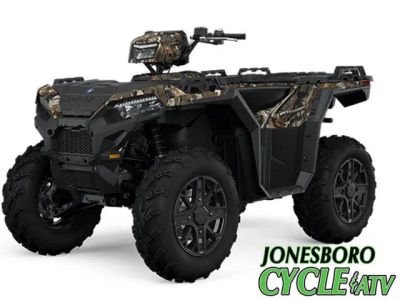 2025 Polaris® Sportsman 850 Premium Polaris Pursuit Camo — front three-quarter view