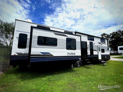 2026 Forest River Puma Vista — rear three-quarter view