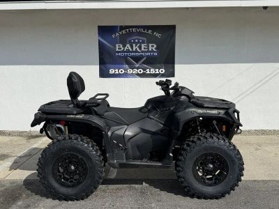 2026 Can-Am Outlander MAX Backcountry Multicam Dark Camo — front three-quarter view
