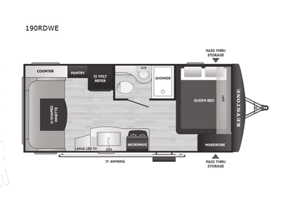 2026 Keystone RV Passport Classic — interior view