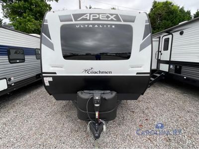 2023 Coachmen Apex Ultra-Lite — rear three-quarter view
