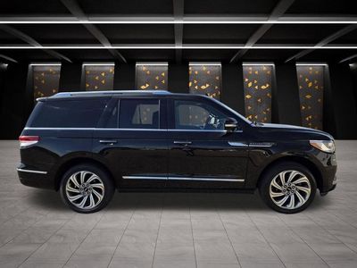 2022 Lincoln Navigator — rear three-quarter view