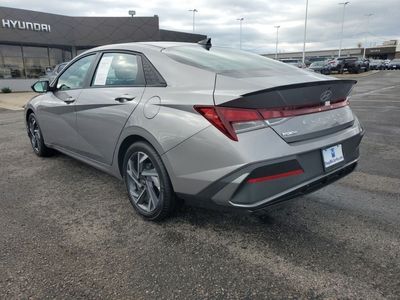 2025 Hyundai Elantra — engine compartment view
