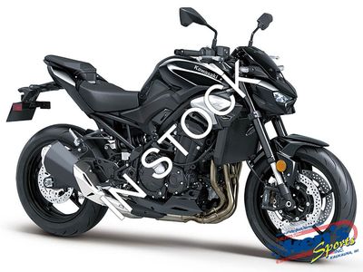 2025 Kawasaki Z900 ABS ZR900SSFNN in Metallic Spark Black / Metallic Carbon Gray / Ebony — front three-quarter view
