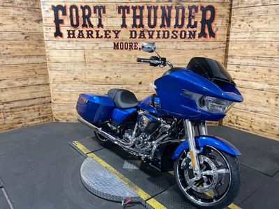 2025 Harley-Davidson FLTRX - Road Glide in Blue Burst — front three-quarter view