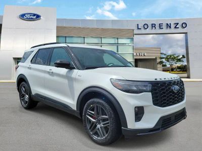 2026 Ford Explorer — rear three-quarter view