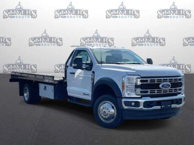 2026 Ford F-550SD XL in White — front three-quarter view