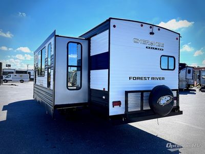 2026 Forest River Cherokee Wolf Den — rear three-quarter view