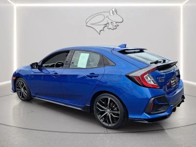 2020 Honda Civic Hatchback — rear three-quarter view