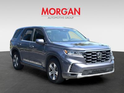 2024 Honda Pilot — rear three-quarter view