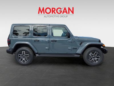 2026 Jeep Wrangler — rear three-quarter view
