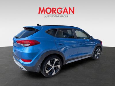 2018 Hyundai Tucson — interior view