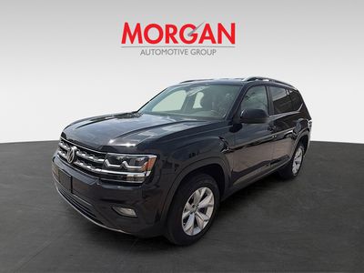 2019 Volkswagen Atlas — rear three-quarter view