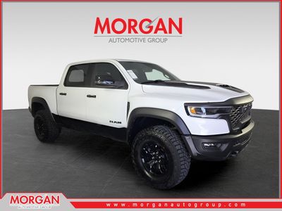 2026 Ram 1500 RHO in White — front three-quarter view