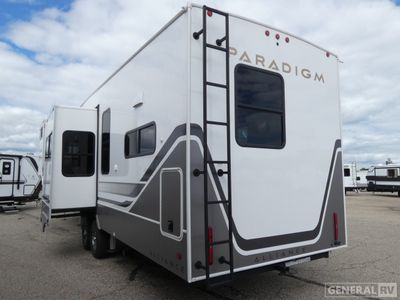 2025 Alliance RV Paradigm — rear three-quarter view