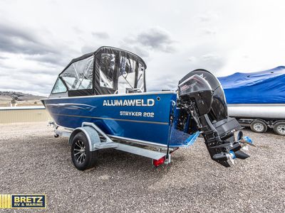 2026 Alumaweld Stryker — engine compartment view
