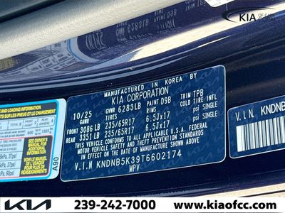 2026 Kia Carnival — photo 40 view