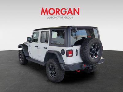 2023 Jeep Wrangler — rear three-quarter view