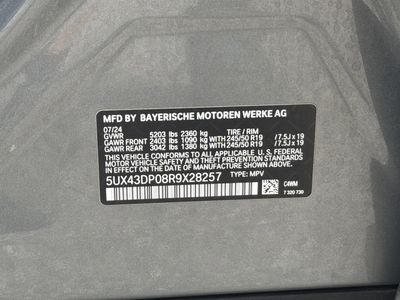 2024 BMW X3 — photo 36 view