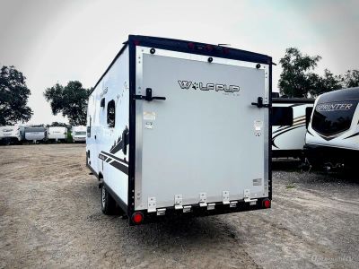 2021 Forest River Cherokee Wolf Pup Black Label — rear three-quarter view