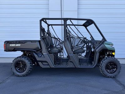 2025 Can-Am Defender MAX DPS HD7 Compass Green — interior view