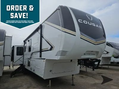 2026 Keystone RV Cougar — rear three-quarter view