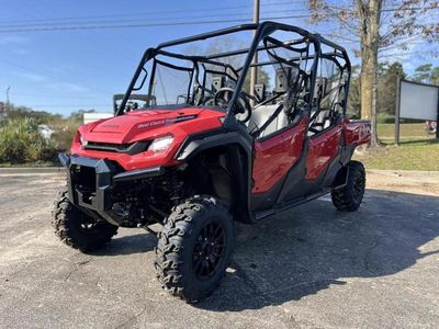 2025 Honda Pioneer 1000-6 Deluxe Crew — side profile view
