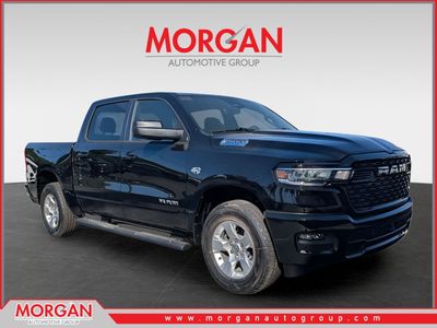 2026 Ram 1500 Big Horn/Lone Star in Black — front three-quarter view