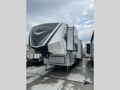 2023 Grand Design Momentum — front three-quarter view
