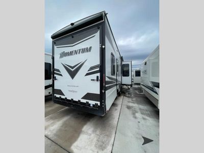 2023 Grand Design Momentum — rear three-quarter view