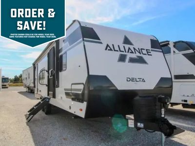 2026 Alliance RV Delta Ultra Lite — rear three-quarter view