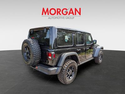 2026 Jeep Wrangler — rear three-quarter view