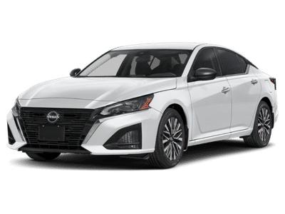 2026 Nissan Altima 2.5 SV in White — front three-quarter view