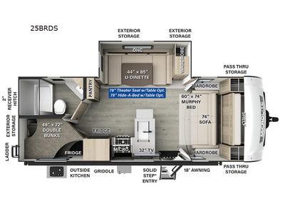2025 Forest River RV Flagstaff Micro Lite — detail view