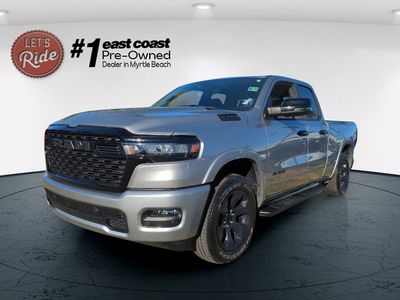 2025 Ram 1500 — front three-quarter view