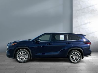 2024 Toyota Highlander — rear three-quarter view