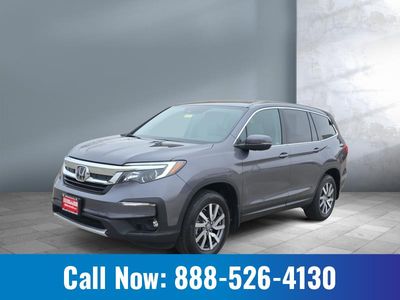 2021 Honda Pilot — front three-quarter view
