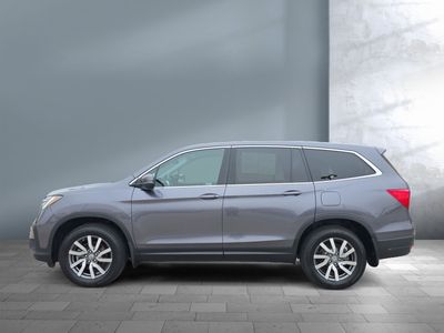 2021 Honda Pilot — rear three-quarter view