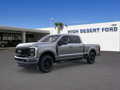 2026 Ford F-350SD Lariat in Gray Metallic — front three-quarter view