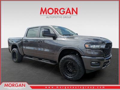 2026 Ram 1500 Big Horn/Lone Star in Gray — front three-quarter view